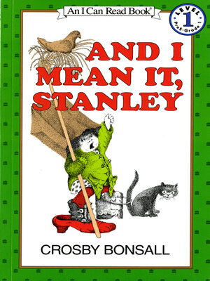 cover image of And I Mean It, Stanley